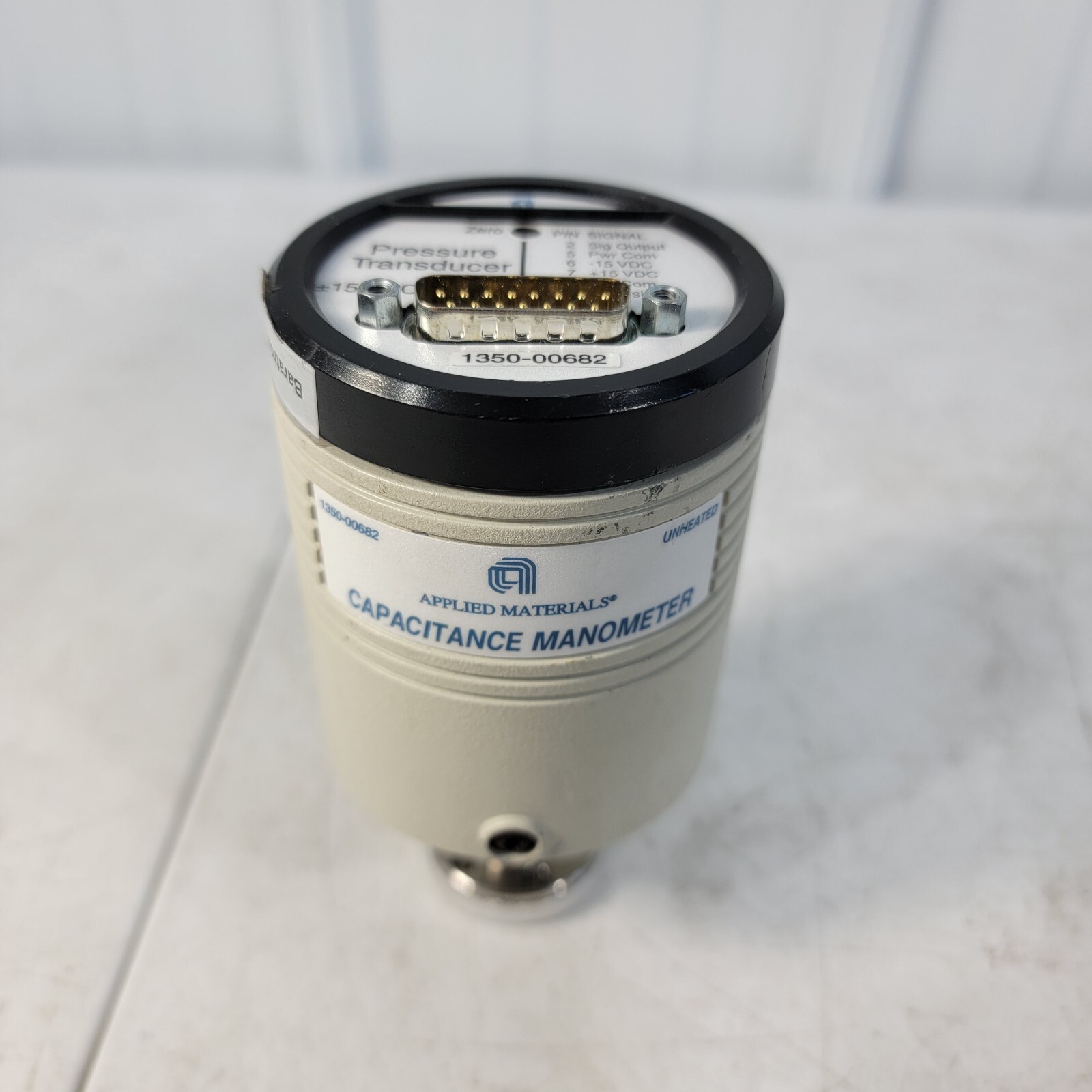TESTED- Applied Materials AMAT Baratron Pressure Transducer 100mTorr 1350-00682