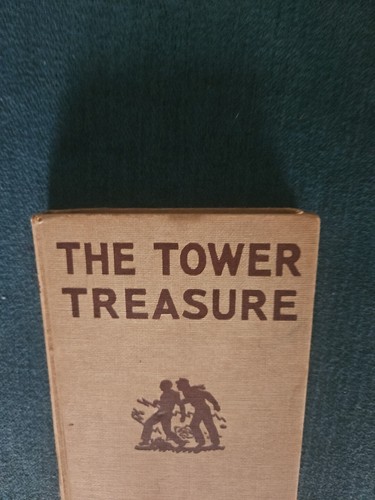 The Hardy Boys #1: The Tower Treasure (1927) VINTAGE Hardcover (Tweed Binding) - Picture 2 of 9