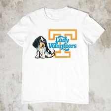 Tennessee Volunteers Lady Volunteers T-shirt White Tee S to 5XL JJ4751