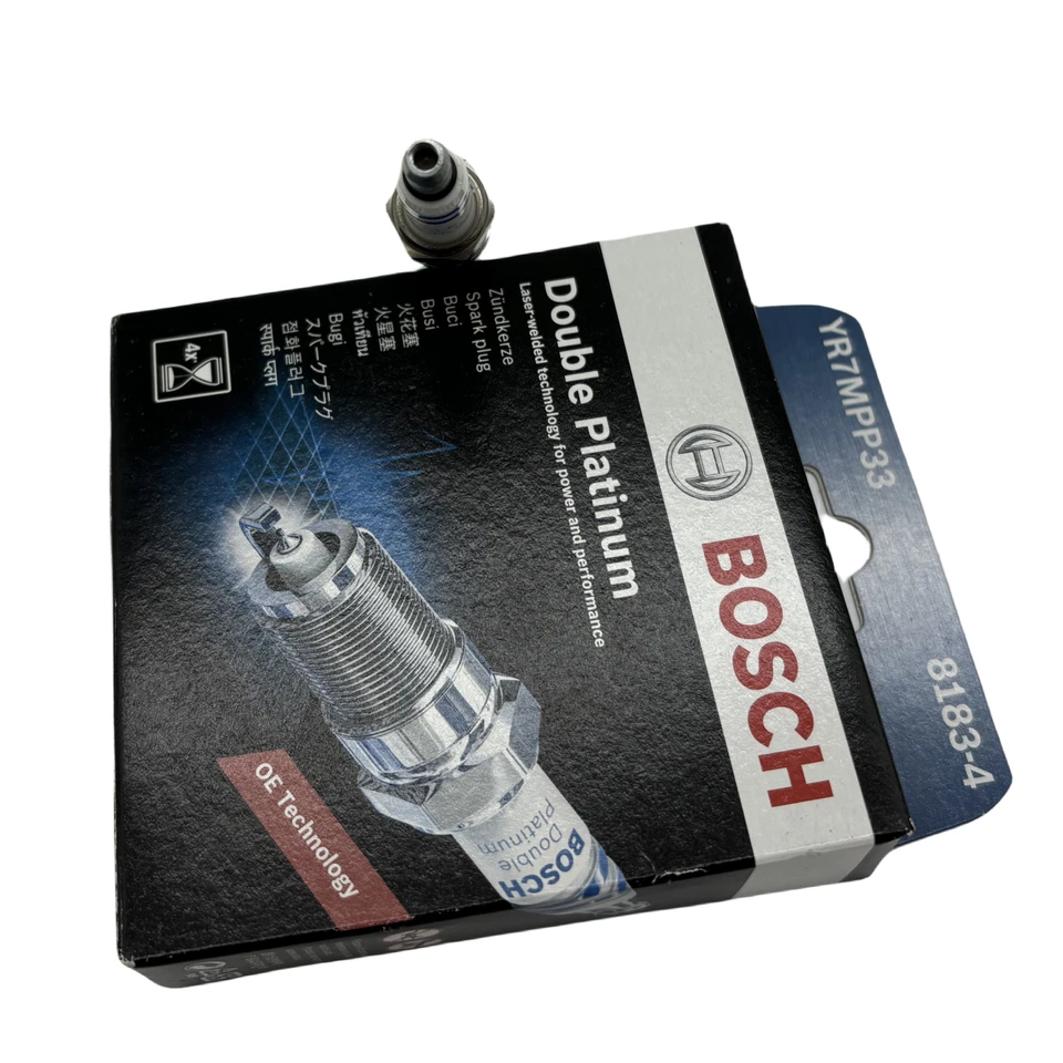 8X Bosch Spark Plugs For Mercedes Benz C230 C250 C300 CL550 E350 YR7MPP33 - Image 4 of 4