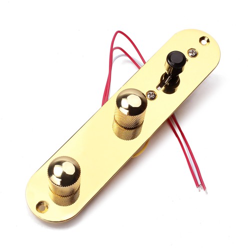 3 Way Wired Loaded Prewired Control Plate Harness Switch for TL Tele Telecaster - Afbeelding 7 van 8