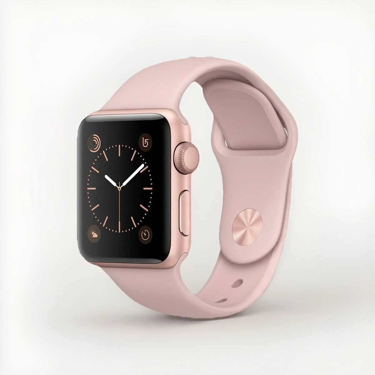 Apple Watch Series 1 38mm Rose Gold Aluminum Case with Pink Sand