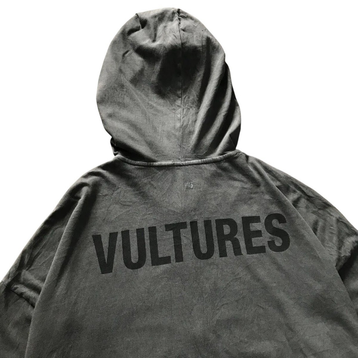 トップス Ye(Kanye West) VULTURES KOREA HOODIE Kanye West Vultures Korea Exclusive Hoodie Black Zip Up SIZE 1 (S