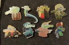 8 Pin's AMSTRAD Crocodiles