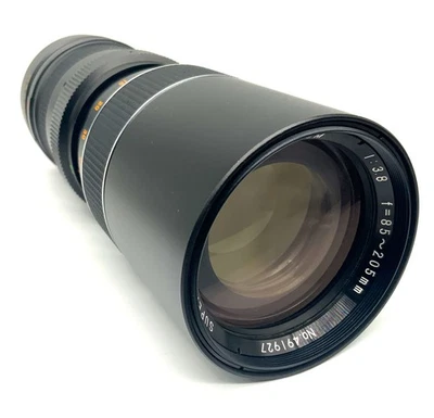 EasyBuy Super Auto Zoom 85-205mm Objectif Zoom M42 f/3.8 Noir Manuel - Photo 1/4