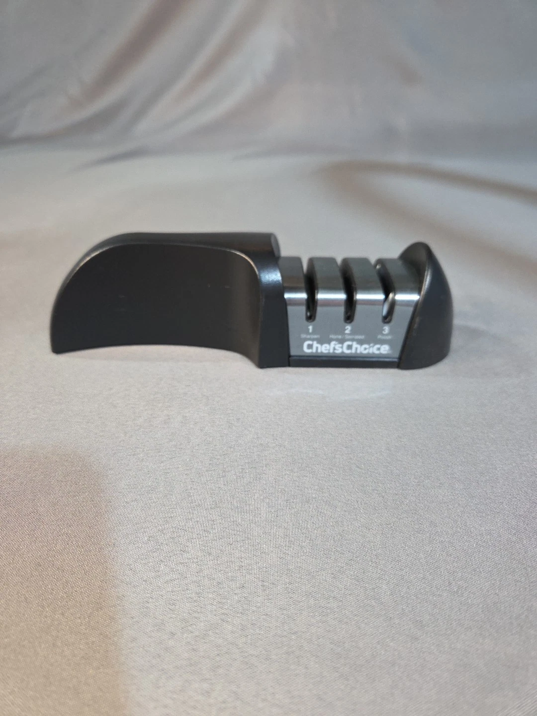 Chefs Choice G4360 Manual Sharpener: Kitchen Knife Sharpener, Hand Wash, Black