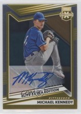 2022 Panini Elite Extra Edition Optic Signatures 65/99 Michael Kennedy Auto 5i2