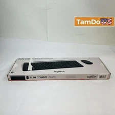 Logitech MK470 Slim Wireless Keyboard & Mouse Combo – Compact, Quiet, 2.4GHz USB
