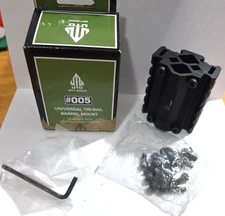 UTG Universal Tri-Rail Barrel Mount #005 ,MNT-BR005