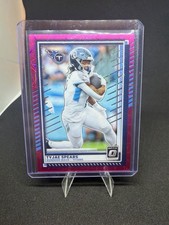 Panini 2023 Donruss Optic Prizm Tyjae Spears Tennessee Titans NFL #172 /99
