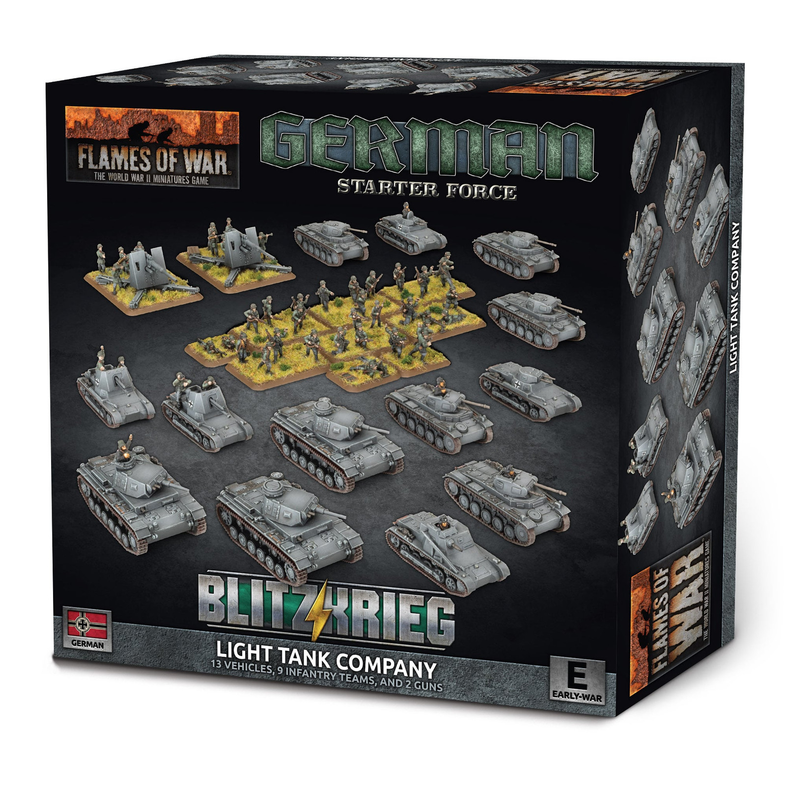 Flames of War German Light Tank Company 23290₽
