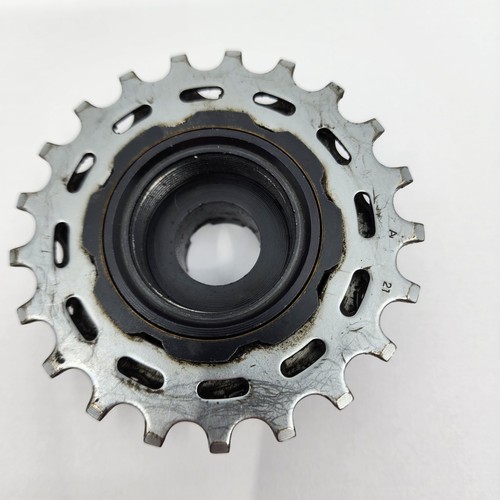 Vintage Suntour Winner Pro 6 Speed Freewheel 13-21T Silver 21t Japan - Picture 6 of 7