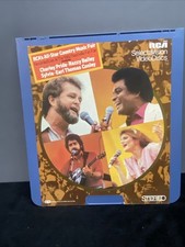 RCA's All-Star Country Music Fair Live 1982 Nashville CED Selectavision Works VG