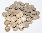 100 Unsearched Buffalo Nickel Circulated 5C Lot.H87