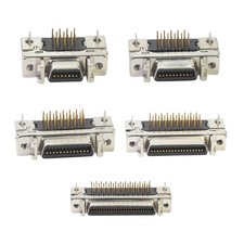 High Stability SCSI Solder Female Connector 14pin 20pin 26pin 36pin 50Pin