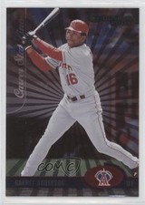 2003 Donruss Career Stat Line 100/300 Garret Anderson #72 3lc