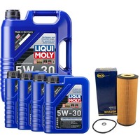 MotoröL Set High Tech 5W-30 Liqui Moly 9 Liter + ÖLfilter FüR VW LT 28-35 28-46