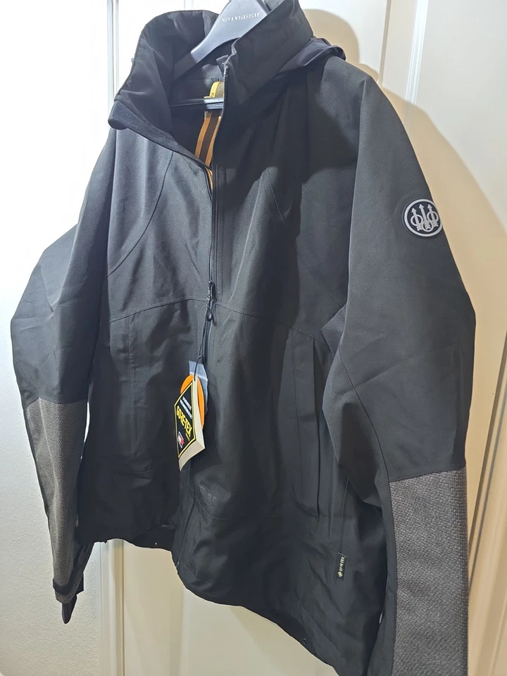 Beretta Men's The Breakaway Jacket GTX Waterproof Gore-Tex Hunting XL Black/Gray - Image 2 of 4