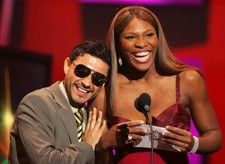 Frankie J and Serena Williams presenters Favorite Artist 2005 Old Photo 1