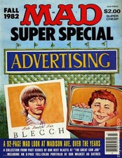 Mad Special #40 VG+ 4.5 1982 Stock Image Low Grade