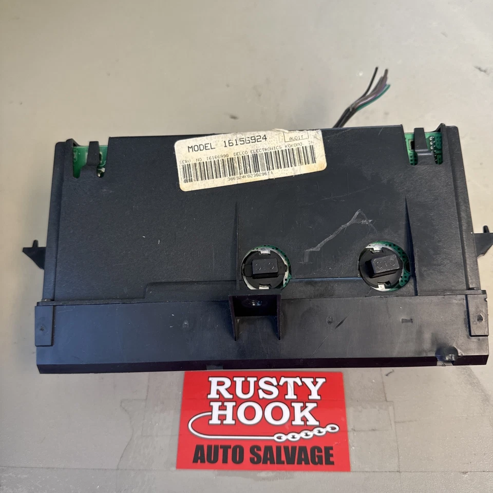 Buick Park Avenue LeSabre AC HEATER AIR TEMPERATURE CLIMATE Control 16156924 - Изображение 2 из 4