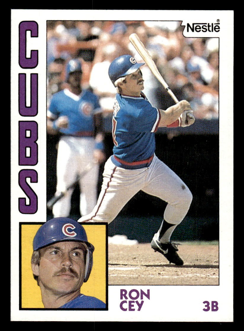 1984 Topps Nestle #357 Ron Cey CUBS