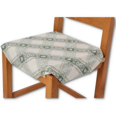 Cojín Silla Cocina Desenfundable Modelo Aletas Damas - Imagen 1 de 4