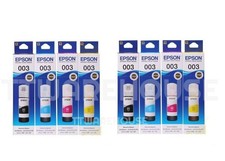 2 SETS NEW EPSON 003 Ink C13T00V100 C13T00V200 C13T00V300 C13T00V400