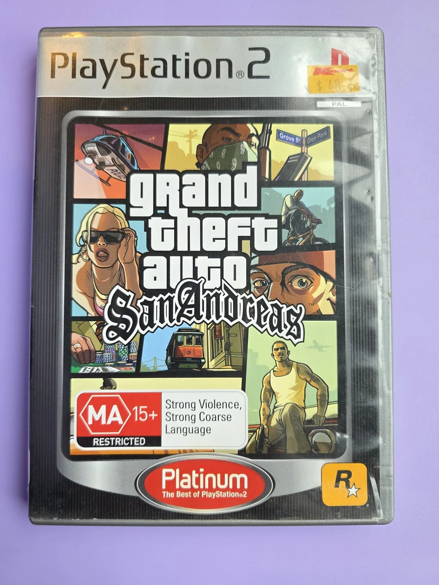 GTA SAN ANDREAS Grand Theft Auto GIOCO PS2 VERSIONE ITALIANA EUR 29,99 - FR