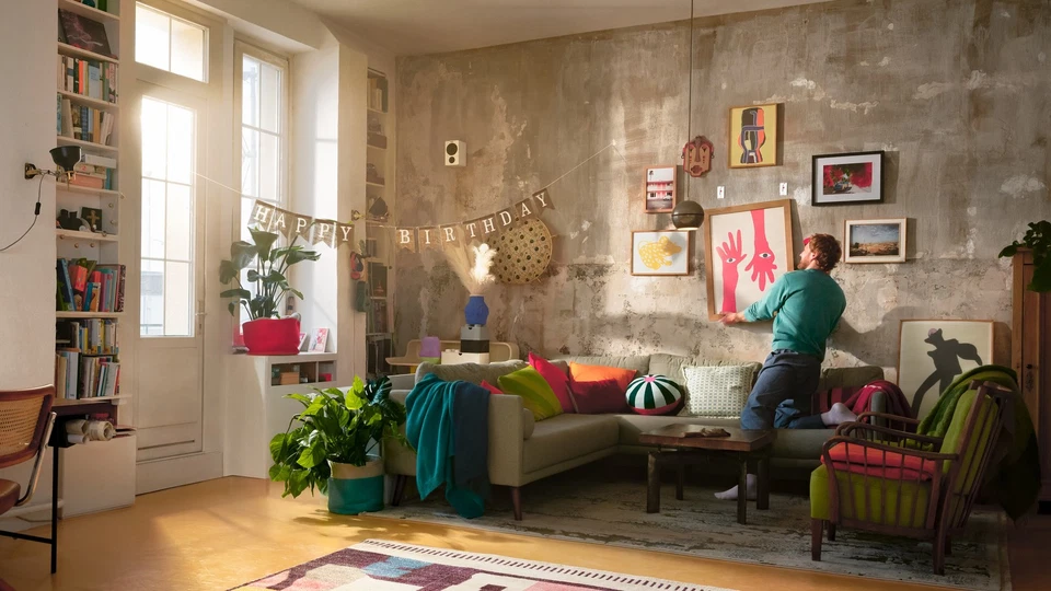 tesa Powerstrips S selbstklebende Haken mit Drahthaken Klebehaken Transparent - Bild 2 von 4