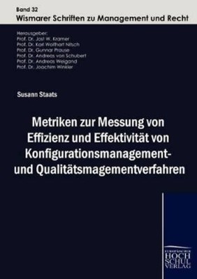 Susann Staats Metriken zur Messung von Effizienz und Eff (Paperback) (UK IMPORT)