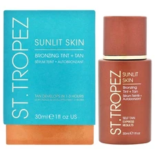 Sunlit Skin Bronzing Tint Plus Tan by St. Tropez for Unisex - 1 oz Bronzer
