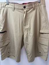Iron Co Stretch Hybrid Cargo Shorts Sz34x11 NWT 639