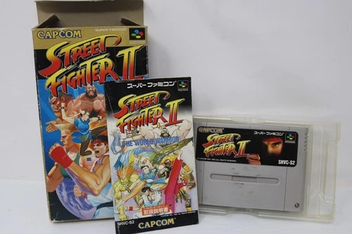 Street Fighter II: The World Warrior (Japanese Ver.) - Nintendo Super Famicom