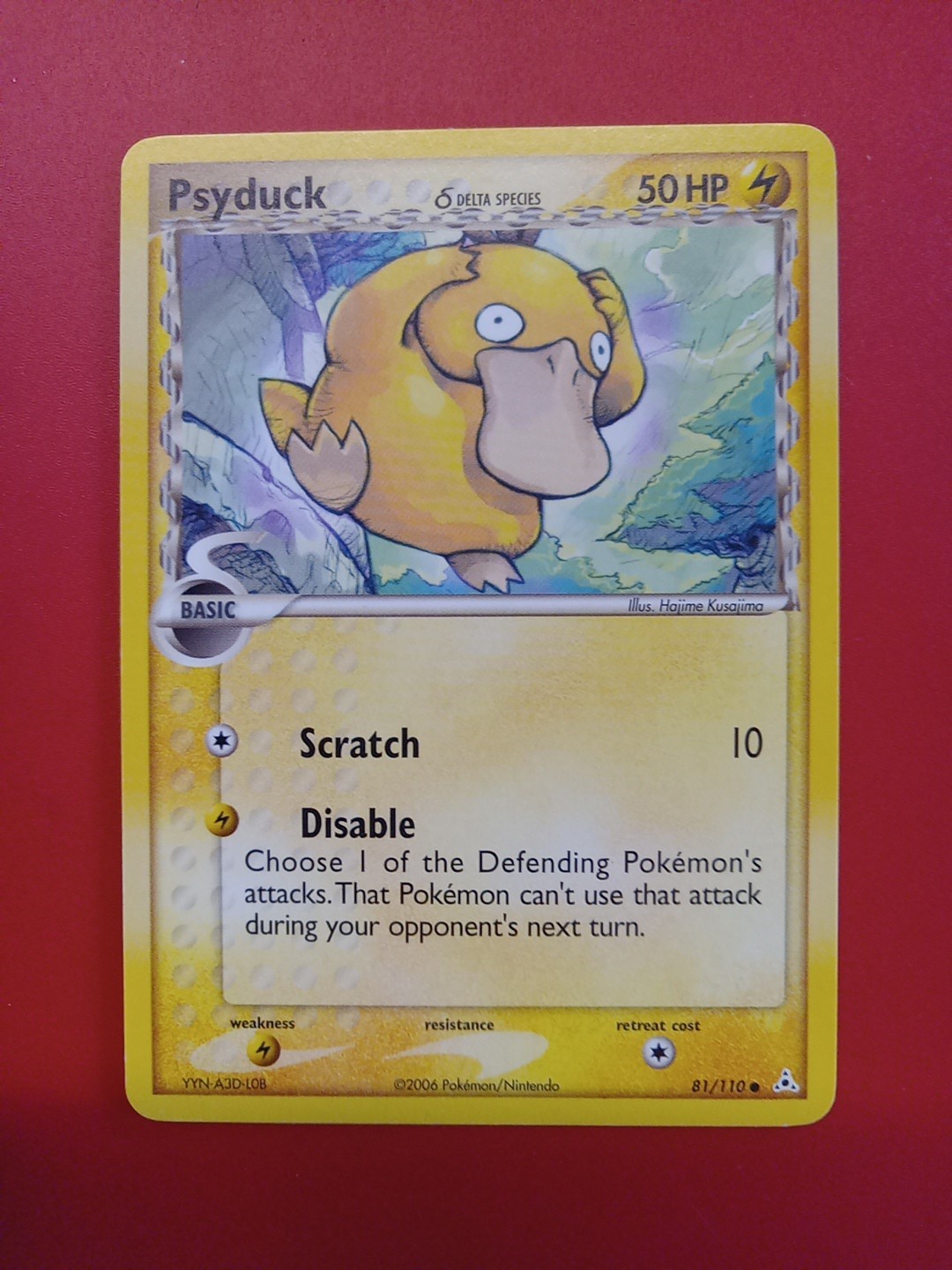 Psyduck 81/110 Delta Species Holon Phantoms Pokemon NM/M Free Shipping!!
