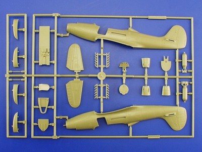 Eduard 1/48 P-39/400 Airacobra Overtrees