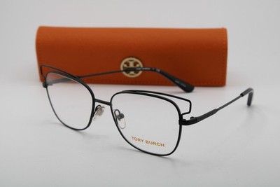 NEW TORY BURCH TY 1056 3253 BLACK GOLD GUNMETAL AUTHENTIC EYEGLASSES 53-16