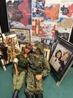 WWII TANK COMMANDER & Nurse 12 Inch Figures Diorama Germany Lot of 2 1:6Scale!