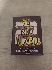 Big Ring Wizard Ein kompetitives Rollenspiel Kartenspiel selten Kickstarter Spiel
