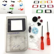 Transparent white For Gameboy Classic DMG GBO Console Housing Shell Case cover
