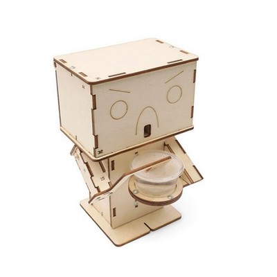 DIY Blasroboter Modellbausatz Technologia Wissenschaft experimentelles Werkzeug Kit9028