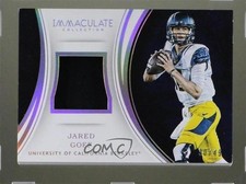 2016 Panini Immaculate Collegiate Helmets 30/49 Jared Goff #1 0af