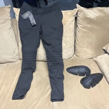 GoGo Gear Women's Protective Motorcycle Leggings Made with Kevlar DuPont