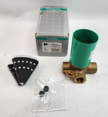 hansgrohe 15984181 Rough Trio Diverter Valve,Brass