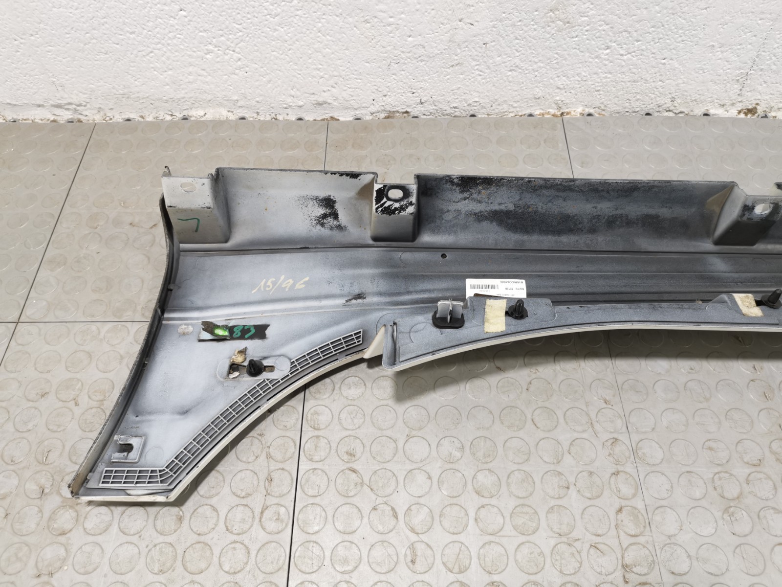 Maserati Ghibli 2018 M156E AWD 3.0 Right Side Skirt Rocker Panel Molding OEM