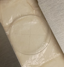 Fisher Scientific MP-ERC-1/12-561-RX reticle, crosshair 21mm diameter USED