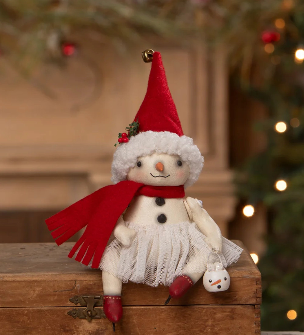 Bethany Lowe Christmas Rosemary Flake Figure New 2025 RS4127 Robin Seeber