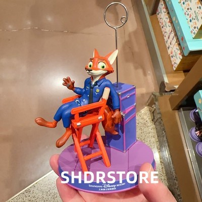 Disney authentic Zootopia nick wilde photo clip decoration shanghai disneyland