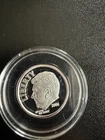2006 Proof Ronald Reagan dime sized silver round, .999 Fine Silver
