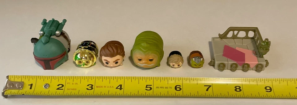 Тематический набор фигурок и подставок Disney Tsum Tsum Star Wars Jabba's Palace Deluxe - Изображение 2 из 4